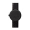 LEFF amsterdam - D38 - Horloge - Cordura - Zwart/Grijs - Ø 38mm