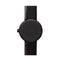 LEFF amsterdam - D38 - Horloge - Cordura - Zwart/Groen - Ø 38mm