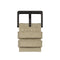 LEFF amsterdam - D38 - Horloge - Cordura - Zwart/Zand - Ø 38mm