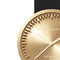 LEFF amsterdam - D38 - Horloge - Leer - Goud/Zwart - Ø 38mm