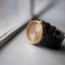 LEFF amsterdam - D38 - Horloge - Leer - Goud/Zwart - Ø 38mm