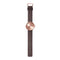 LEFF amsterdam - D38 - Horloge - Leer - Rosé/Bruin - Ø 38mm