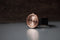 LEFF amsterdam - D38 - Horloge - Leer - Rosé/Bruin - Ø 38mm