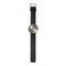 LEFF amsterdam - D38 - Horloge - Leer - Staal/Zwart - Ø 38mm