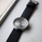 LEFF amsterdam - D38 - Horloge - Leer - Staal/Zwart - Ø 38mm