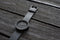 LEFF amsterdam - D38 - Horloge - Leer - Zwart/Zwart - Ø 38mm