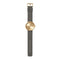 LEFF amsterdam - D42 - Horloge - Cordura - Goud/Grijs - Ø 42mm