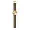 LEFF amsterdam - D42 - Horloge - Cordura - Goud/Groen - Ø 42mm
