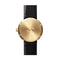 LEFF amsterdam - D42 - Horloge - Cordura - Goud/Groen - Ø 42mm