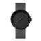 LEFF amsterdam - D42 - Horloge - Cordura - Zwart/Grijs - Ø 42mm