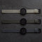 LEFF amsterdam - D42 - Horloge - Cordura - Zwart/Grijs - Ø 42mm
