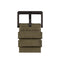 LEFF amsterdam - D42 - Horloge - Cordura - Zwart/Groen - Ø 42mm
