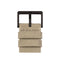 LEFF amsterdam - D42 - Horloge - Cordura - Zwart/Zand - Ø 42mm