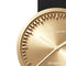 LEFF amsterdam - D42 - Horloge - Leer - Goud/Zwart - Ø 42mm