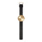 LEFF amsterdam - D42 - Horloge - Leer - Goud/Zwart - Ø 42mm