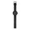 LEFF amsterdam - D42 - Horloge - Leer - Zwart/Zwart - Ø 42mm
