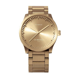 LEFF amsterdam - S38 - Horloge - Staal - Goud - Ø 38mm