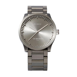 LEFF amsterdam - S38 - Horloge - Staal - Grijs - Ø 38mm