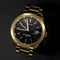 LEFF amsterdam - S42 - Horloge - Staal - Goud/Zwart - Ø 42mm