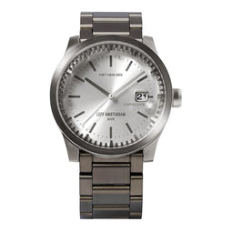LEFF amsterdam - S42 - Horloge - Staal - Staal/Parelmoer - Ø 42mm