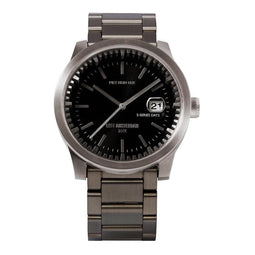 LEFF amsterdam - S42 - Horloge - Staal - Staal/Zwart - Ø 42mm