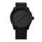 LEFF amsterdam - S42 - Horloge - Staal - Zwart - Ø 42mm