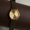 LEFF amsterdam - T32 - Horloge - Leer - Goud/Bruin - Ø 32mm