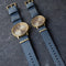 LEFF amsterdam - T32 - Horloge - Leer - Goud/Grijs - Ø 32mm