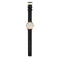 LEFF amsterdam - T32 - Horloge - Leer - Goud/Wit/Zwart- Ø 32mm