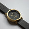 LEFF amsterdam - T32 - Horloge - Leer - Goud/Zwart - Ø 32mm