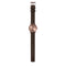LEFF amsterdam - T32 - Horloge - Leer - Rosé/Bruin - Ø 32mm