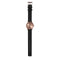 LEFF amsterdam - T32 - Horloge - Leer - Rosé/Zwart - Ø 32mm
