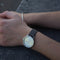 LEFF amsterdam - T32 - Horloge - Leer - Staal/Bruin - Ø 32mm