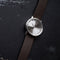 LEFF amsterdam - T32 - Horloge - Leer - Staal/Bruin - Ø 32mm