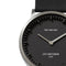 LEFF amsterdam - T32 - Horloge - Leer - Staal/Zwart- Ø 32mm
