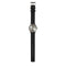 LEFF amsterdam - T32 - Horloge - Leer - Staal/Zwart - Ø 32mm