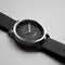 LEFF amsterdam - T32 - Horloge - Leer - Staal/Zwart- Ø 32mm