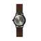 LEFF amsterdam - T32 - Horloge - Leer - Zwart/Bruin - Ø 32mm