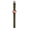 LEFF amsterdam - T32 - Horloge - Nylon - Rosé/Groen - Ø 32mm