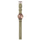 LEFF amsterdam - T32 - Horloge - Nylon - Rosé/Zandkleurig - Ø 32mm