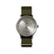 LEFF amsterdam - T32 - Horloge - Nylon - Staal/Groen - Ø 32mm