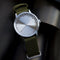 LEFF amsterdam - T32 - Horloge - Nylon - Staal/Groen - Ø 32mm