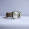 LEFF amsterdam - T32 - Horloge - Nylon - Staal/Zandkleurig - Ø 32mm