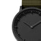 LEFF amsterdam - T32 - Horloge - Nylon - Zwart/Groen - Ø 32mm