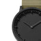 LEFF amsterdam - T32 - Horloge - Nylon - Zwart/Zandkleurig - Ø 32mm