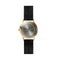 LEFF amsterdam T32 Leren Dames Horloge - Goud/Zwart - Ø 32mm