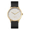 LEFF amsterdam - T40 - Horloge - Leer - Goud/Wit/Zwart - Ø 40mm