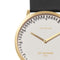 LEFF amsterdam - T40 - Horloge - Leer - Goud/Wit/Zwart - Ø 40mm