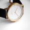 LEFF amsterdam - T40 - Horloge - Leer - Goud/Wit/Zwart - Ø 40mm
