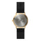 LEFF amsterdam - T40 - Horloge - Leer - Goud/Zwart - Ø 40mm